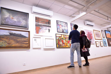 نمایشگاه گروهی نقاشی‌های پایان سال در گالری دید