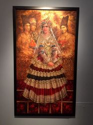 نمایشگاه سالهای نکوور، نقاشی های حجت شکیبا و مینا شکیبا در گالری شکوه