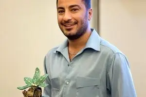 نیکی کریمی، تحسین نوید محمدزاده را برانگیخت/ عکس