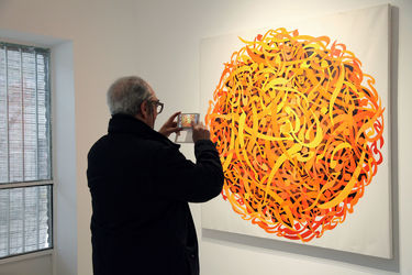 نمایشگاه "بهاریه" آثار نقاشی‌خط پیشکسوتان در گالری هپتا‎