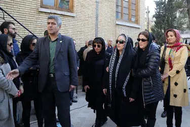 تشییع پیکر پیام صابری در خانه سینما