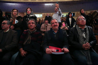 مراسم دومین جایزه محمود استاد محمد در سالن اصلی تئاتر شهر