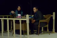 دوگانه عشق برای لادن مستوفی/ گزارش تصویری ایران‌آرت از نمایش «نویسنده مرده است»