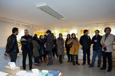 رونمایی از سومین کتاب سال پیش نگاه در گالری گلستان