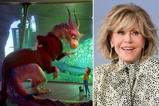 اژدها شدن خانم بازیگر در ۸۳ سالگی