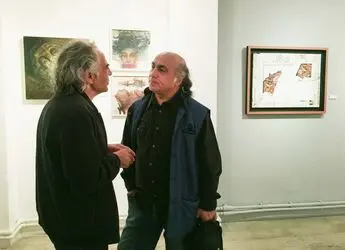 نمایشگاه گروهی نقاشان اردبیل در گالری لاله
