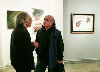 نمایشگاه گروهی نقاشان اردبیل در گالری لاله