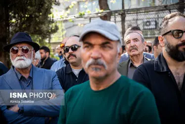 تشییع پیکر رضا داوودنژاد
