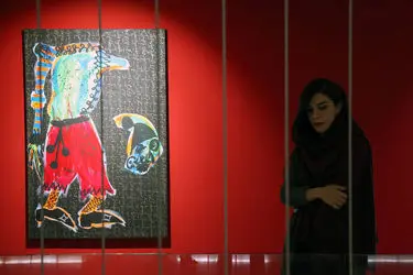 نمایشگاه نقاشی‌های نیلوفر جمشیدپور در گالری ثالث