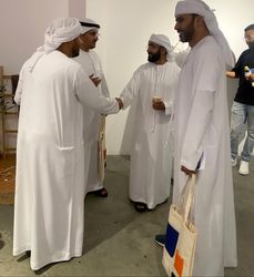 عیسی العوضی ( Eissa Al Awadhi )، « معا »، ma3an.ae@ .  JOSSA Gallery , Alserkal Avenue