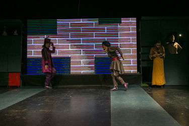 نمایش "ماجرای عجیب سگی در شب" در عمارت نوفل‌لوشاتو