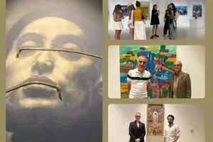 Iranian and Italian artists in foundry by Emaar Dubai