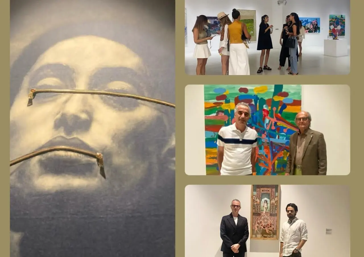 Iranian and Italian artists in foundry by Emaar Dubai