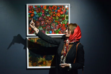 نمایشگاه نقاشی های کاوه آفاق در گالری ثالث