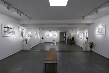 نمایشگاه نقاشی‌خط کیارش یعقوبی درگالری مژده