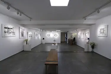 نمایشگاه نقاشی‌خط کیارش یعقوبی درگالری مژده