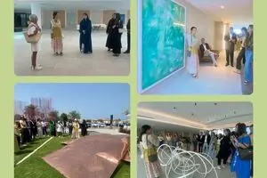 کلکسیون هنری A.R.M رزیدنسی H Residence مجموعه HUNA با دبی کالکشن و هاله خیاط/ عکس ها