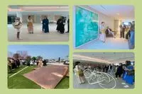 کلکسیون هنری A.R.M رزیدنسی H Residence مجموعه HUNA با دبی کالکشن و هاله خیاط/ عکس ها
