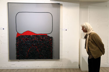 نمایشگاه نقاشی منصور نصرت نظامی در گالری سیحون دو