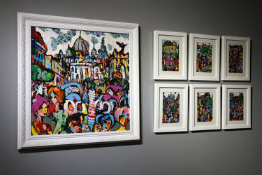 “Crowding” at Mojdeh Art Gallery featuring 15 artists 