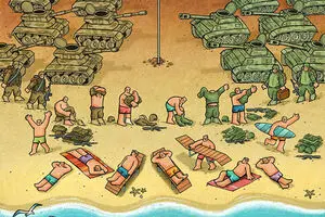 Iranian artists scoop awards at Serbia Kragujevac antiwar cartoon contest
