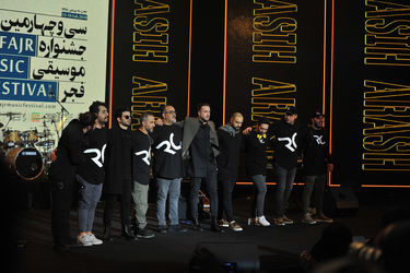 کنسرت مسیح و آرش در جشنواره موسیقی فجر - برج میلاد