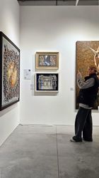 Bita Vakili's works were exhibited in Moscow and Frankfurt