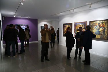 افتتاحیه نمایشگاه نقاشی های ترانه صادقیان در گالری ویستا