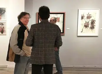 نمایشگاه گروهی نقاشان اردبیل در گالری لاله