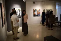 پرتره زنان مشهور در گالری نگر/ عکسها
