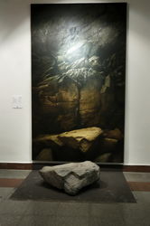 آثار چیدمان دهمین جشنواره تجسمی فجر در موسسه فرهنگی هنری صبا