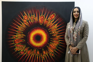 افتتاحیه نمایشگاه آثار مژده اتراک در گالری والی