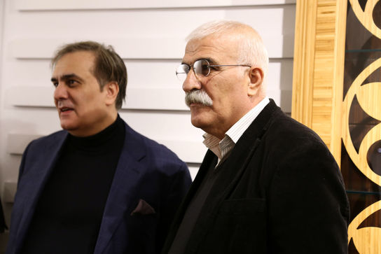 افتتاحیه نمایشگاه بیژن شافعی در گالری زمان هنر