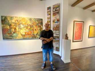 خالد صدیق ال مطوا Khalid Seddiq اتحاد گالری ابوظبی 