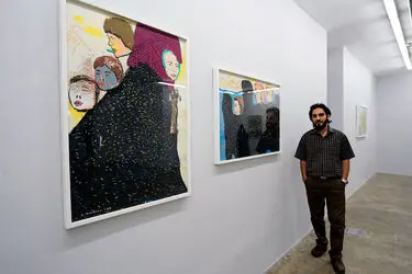 نمایشگاه گروهی نقاشی با عنوان " بختک " در گالری محسن