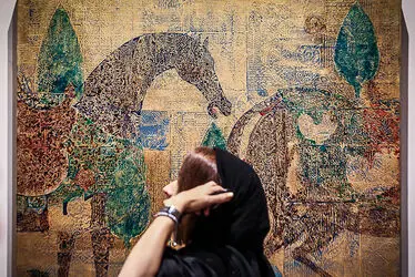 نمایشگاه آثار محمدهادی فدوی در آرت سنتر باغ