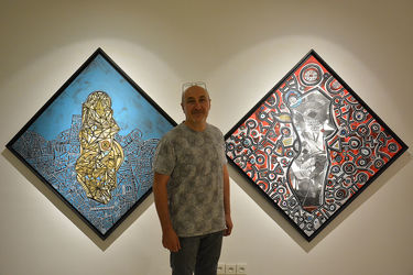 نمایشگاه گروهی نقاشی‌های هنرمندان متولدین دهه 40 در گالری ژاله