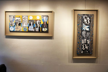 نمایشگاه نقاشی سارا جعفری در گالری گلستان
