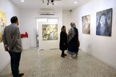 نمایشگاه نقاشی پگاه صمیمی در گالری نگاه