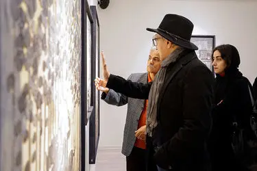 نمایشگاه آثار ایرج اسکندری در گالری ساربان