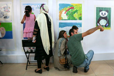 دومین روز جشنواره هنرهای تجسمی کودک و نوجوان در هنرکده لنا