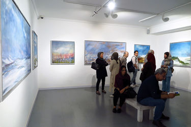 نمایشگاه نقاشی های سعید امدادیان در گالری هور
