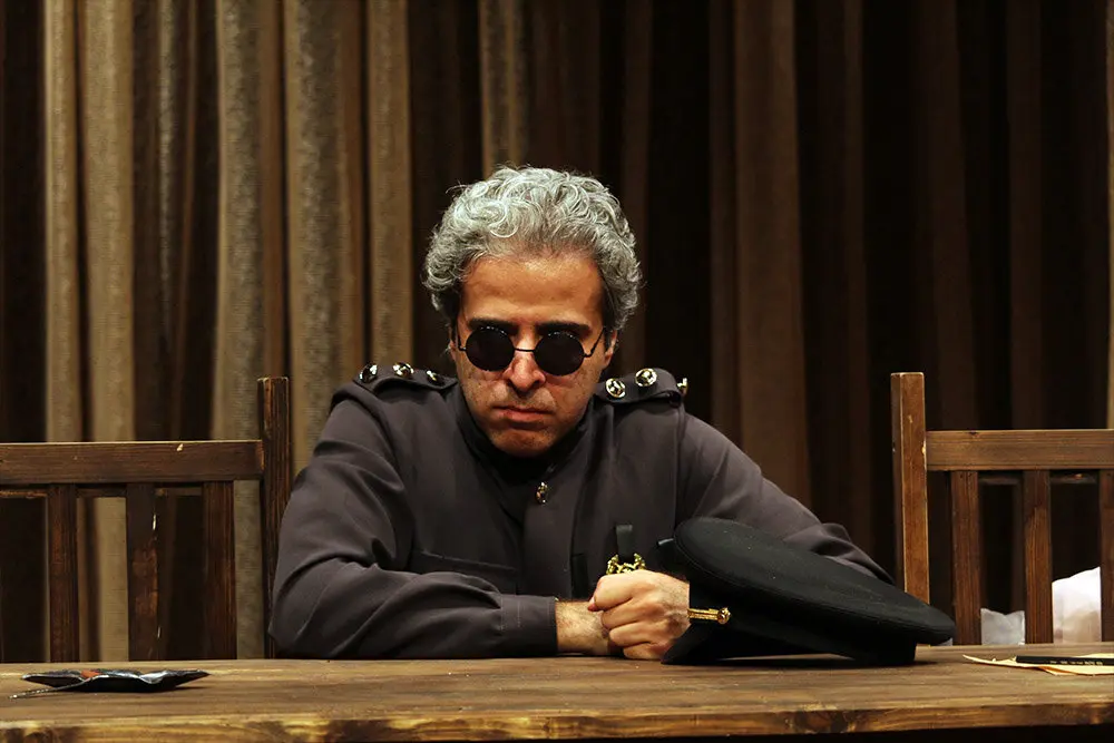 The Fly Playing on Stage in City Theater of Tehran