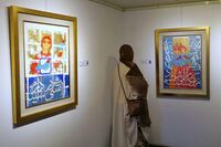 Seyhoun Gallery Hosting Ali Ghahremani Painting Exhibition