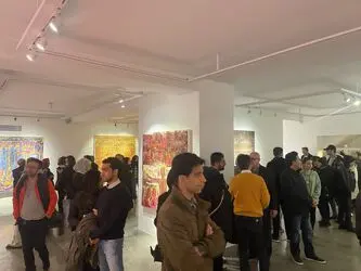 نمایشگاه نقاشی‌های داور یوسفی در گالری شیرین