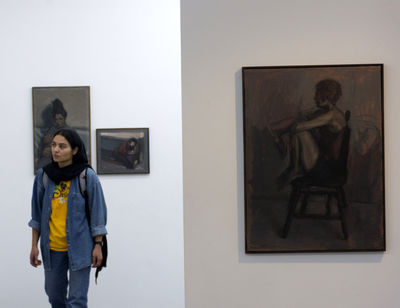 Rasoul Akbarlou Painting Show in O Gallery