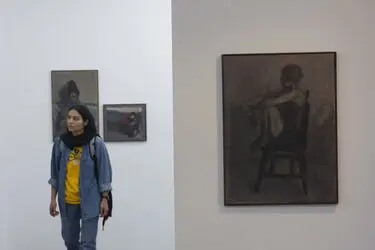 نمایشگاه نقاشی رسول اکبرلو در گالری اُ
