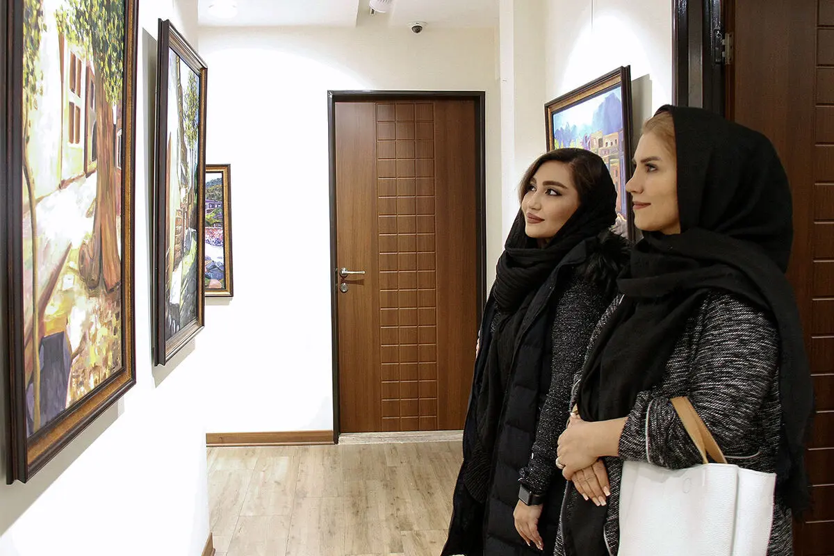 نمایشگاه نقاشی ناهید جعفری در گالری بهارک