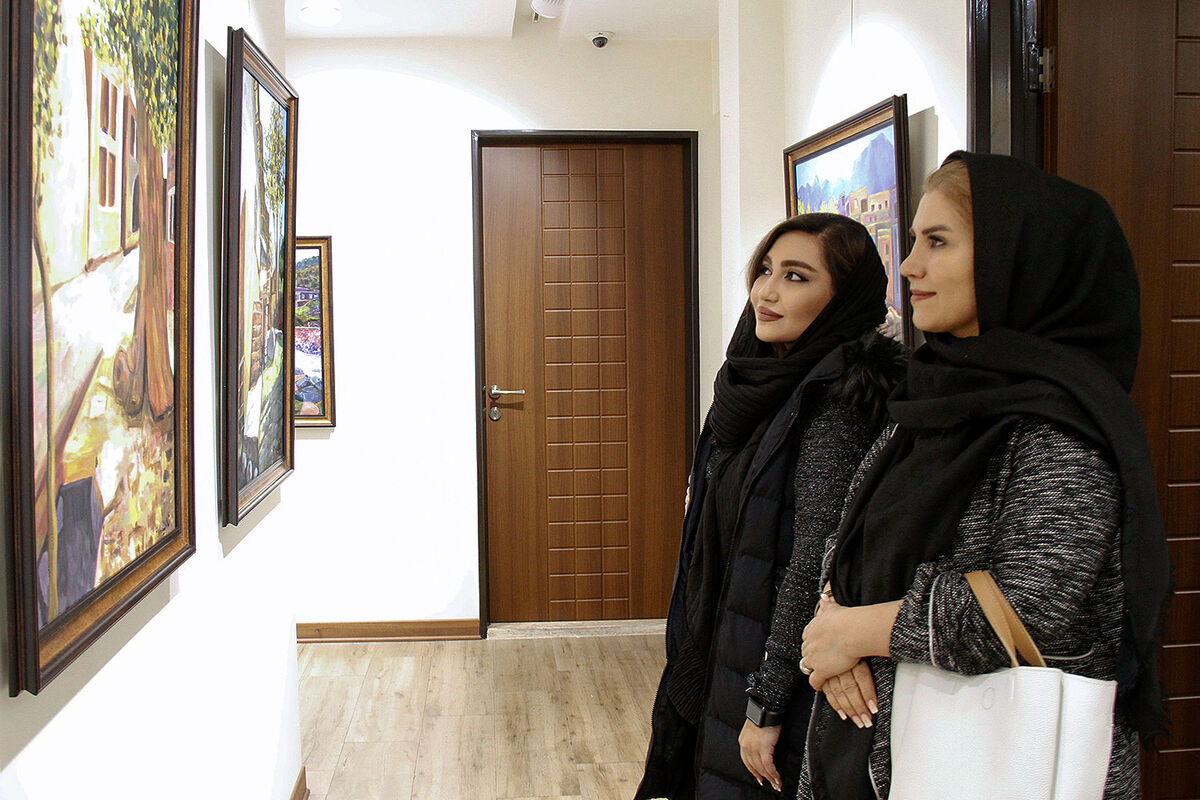 نمایشگاه نقاشی ناهید جعفری در گالری بهارک