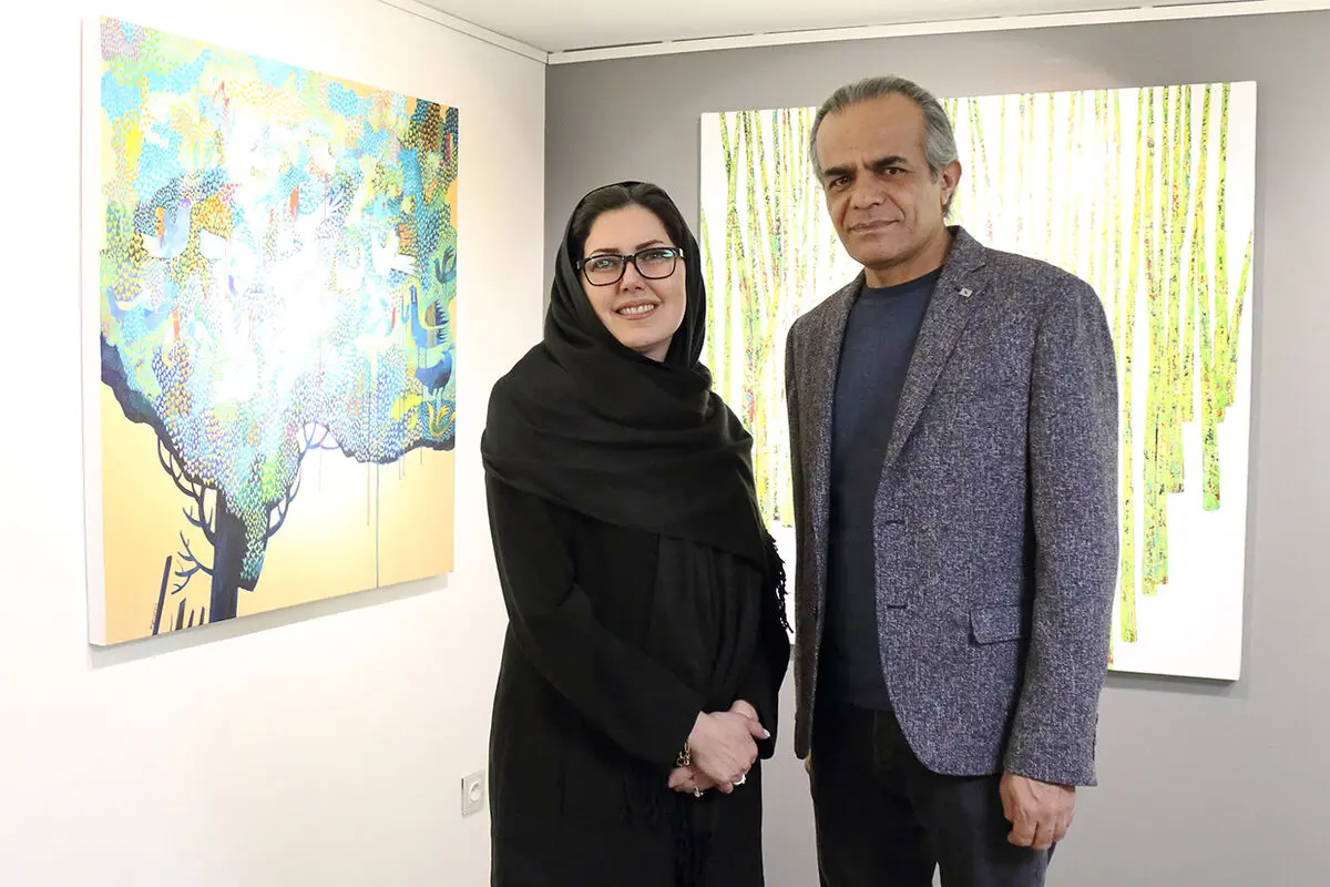 نمایشگاه نقاشی رضا بیگناه در گالری مژده